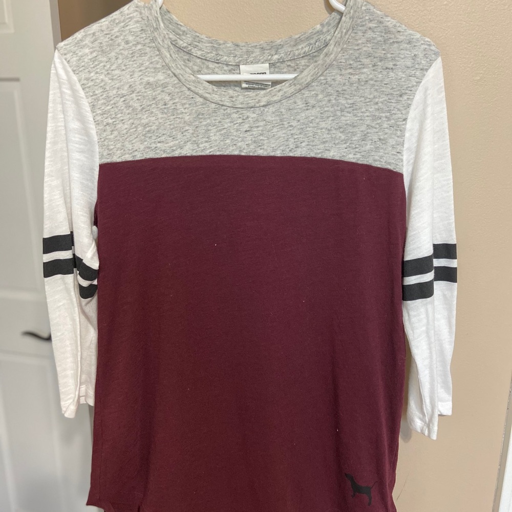 Women’s Victoria’s Secret PINK 3/4 sleeve top